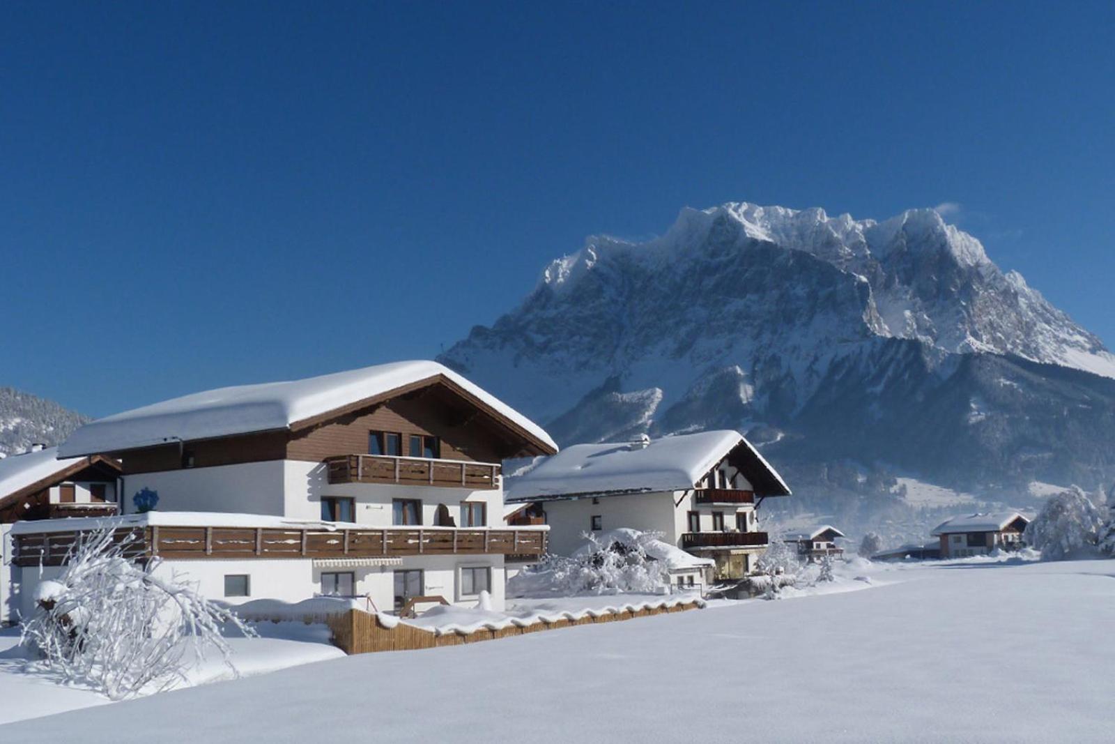 Haus Enzian Apartment Lermoos Exterior foto